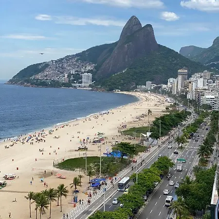 Apartamento Flat Vieira Souto Vista Mar Río de Janeiro Exterior foto